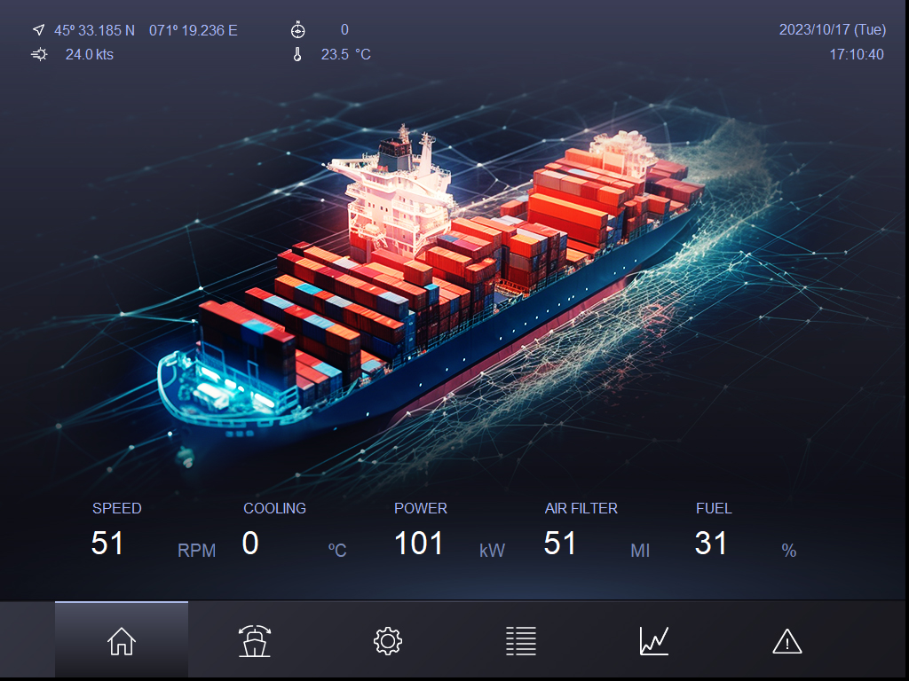 Solution Square : Ship Sample (Alarm, Logging, PDF Viewer, Components ...